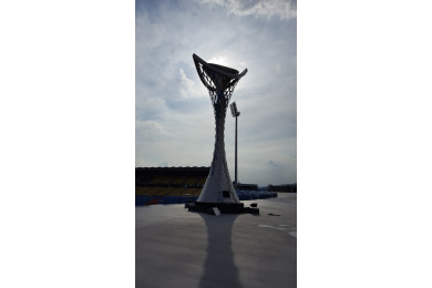 성화대 기단석공사   